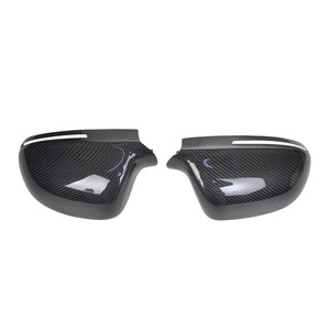 Housses de rétroviseurs latéraux en fibre de carbone véritable A4 B8 pour Audi Stick On Wing <span class=keywords><strong>Mrror</strong></span> Cover 2009-2011 - Product Image 3