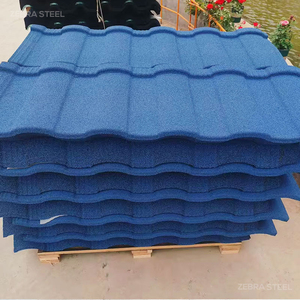 Tegola in Acciaio Rivestita in Pietra di Alta Qualità 1340*420mm, Tegola Romana Antivento e Fonoassorbente - Product Image 4