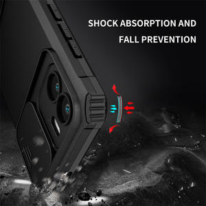 เคสโทรศัพท์มือถือเกราะป้องกันกล้องสไลด์สำหรับ Xiaomi <span class=keywords><strong>Mi</strong></span> <span class=keywords><strong>11</strong></span> <span class=keywords><strong>lite</strong></span>/ 11T poco X3 X4 M4 pro/redmi ที่วาง10C 14C ฝาหลัง - Product Image 4