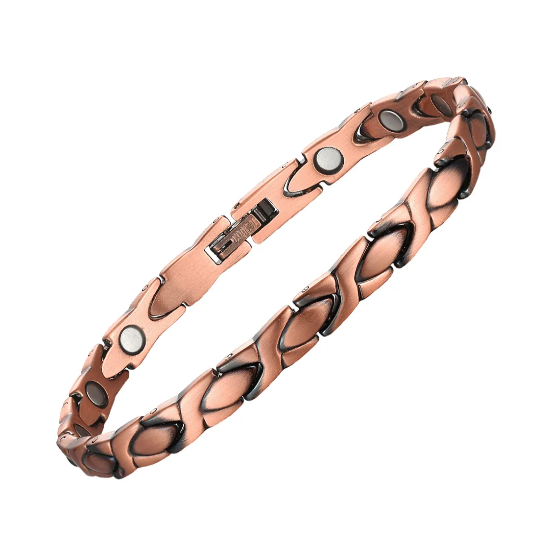Fashion Magnetic Bracelet Wholesale Health Women Magnetic Therapy Copper Bracelets