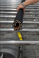 600*2900mm & 1200mm * 2400mm Panneaux acoustiques étanches Rouleau de panneau mural en MDF insonorisé pour panneaux de mousse acoustique