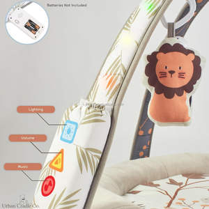 แผ่นรองคลานดนตรีมีไฟ ของเล่นเสริมพัฒนาการด้านประสาทสัมผัสและกล้ามเนื้อ ของขวัญสำหรับเด็กทารก - Product Image 5