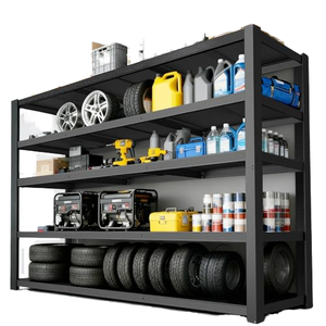 Estantería <span class=keywords><strong>de</strong></span> Almacenamiento Resistente OEM para Garaje, Librería u Hogar, Acero con Recubrimiento en Polvo, Diseño Personalizado - Product Image 1