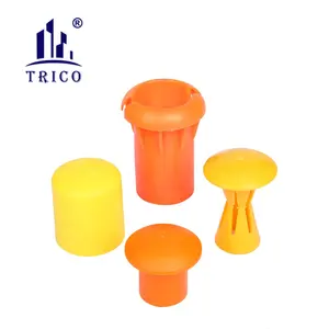 Factory Price Concrete Construction Plastic Square Rebar End Cap Plastic Safety Rebar Cap