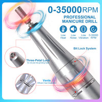 Perceuse à ongles portable rechargeable par USB 35000 tr/min polisseuse à ongles électrique avec mèches à ongles