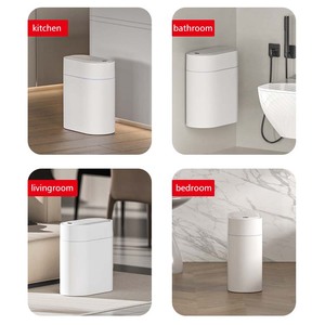 Ccko 9L chất lượng cao điện tự động Thùng rác bin nhựa thông minh Thùng rác có thể với cảm biến cho phòng tắm nhà bếp Thùng rác cho nhà - Product Image 4
