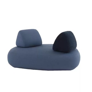 Moderne minimalistische stoffen slaapbank - bank van gecomprimeerde spons |   Ruimtebesparend huismeubilair - Product Image 3