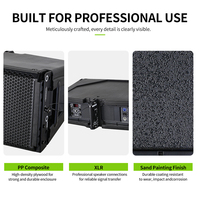 RAYHAYES KARA L30A Subwoofer passif professionnel en néodyme, en contreplaqué de bouleau écologique, impédance 8 ohms, puissance de sortie 1500W