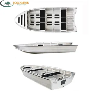 Small Welded Aluminum Alloy Fishing Boat With Bench Seat For Sale