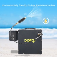 Compresseur d'air pour équipement de plongée DIDEEP à piles, cuivre/aluminium, 220V, haute pression 30MPa, arrêt automatique, écologique, 300W