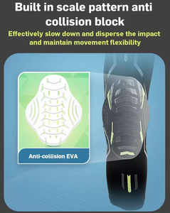 Özel Logo dizlik destek sıkıştırma bacak kol basketbol voleybol halter EVA diz pedleri - Product Image 6