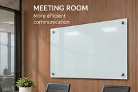 Tableau blanc magnétique en verre trempé mural effaçable à sec pour l'école, la salle de classe et l'usine de mobilier - Vente en gros