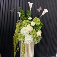 Produits à succès SEGRO, fleurs artificielles faites à la main, rouge vin, 30 cm/40 cm/50 cm/60 cm/70 cm, toile de fond florale pour décoration de mariage