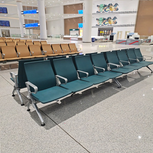 Sillas de espera para la industria nacional Ty03pu, banco de poliuretano de tres plazas para hospitales, aeropuertos y trenes de alta velocidad - Product Image 1