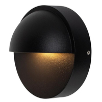 Lumière de terrasse en aluminium en forme de demi-lune LED 12V 3000K IP65, éclairage paysager de jardin