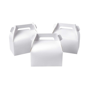 Thêm một hộp giấy trắng đầu hồi 25 gói 6.2x3.5x3.5 inch Hộp quà tặng nhỏ cho tiệc sinh nhật đám cưới cho đường - Product Image 6