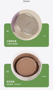 Vaso Térmico Personalizado de 220 ml, al por Mayor, Ecológico, Libre de BPA, de Acero Inoxidable 304, de Pequeña Capacidad, Portátil, Tipo Termo de Bolsillo - Product Image 4