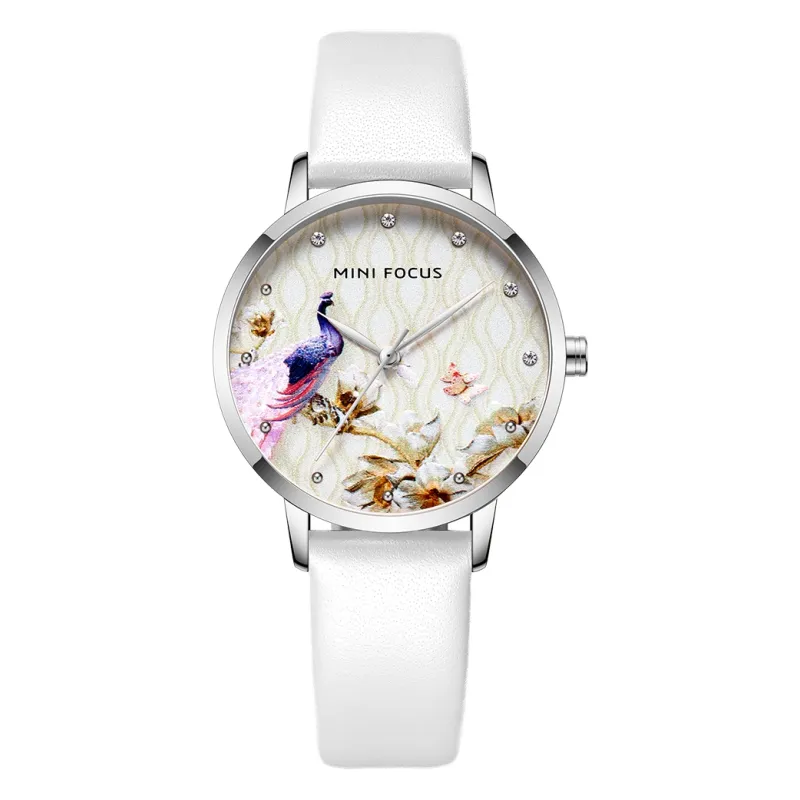 3D 인쇄 다이얼 아름다운 소녀 손 시계 orologio donna 일본 movt 쿼츠 시계 패션 디자인 여성 손목 시계