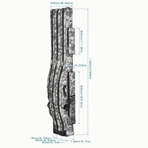 Sac de pêche en mer Triple pliable Big Belly 1.2M/1.5M sac de canne à pêche Ocean Beach - Product Image 5