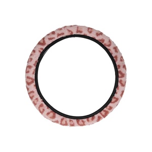 Housse de <span class=keywords><strong>volant</strong></span> en peluche artificielle à imprimé léopard, chaude et antidérapante pour l'hiver, compatible avec AC Schnitzer X6 E71 SUV 1ère génération (2010-) OLIVER Fit - Product Image 5