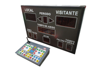 Marcador <span class=keywords><strong>de</strong></span> baloncesto portátil LED electrónico 2025 <span class=keywords><strong>de</strong></span> China - Product Image 3