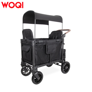 Woqi xách tay gấp giỏ hàng lưu trữ xe đẩy xe đẩy cho mua sắm ngoài trời và cắm trại giỏ hàng - Product Image 1