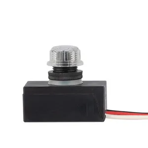 Flush Mount Photocell Dusk to Dawn Switch Photo Control Switch Sensor Light Switch for LED Light Tool