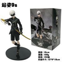 9 Styles 15CM NieR Automata 2B 9S Figurines Manga Sexy de Filles, Statues de Dessins Animés, Figurines de Collection en PVC, Figurines d'Anime, Jouets Cadeaux