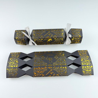 Coffret Cadeau de Crackers de Noël Personnalisés Calendrier de l'Avent Boîte avec Lamination Mate et Gaufrage Emballage OEM/ODM Sérum Soin de la Peau