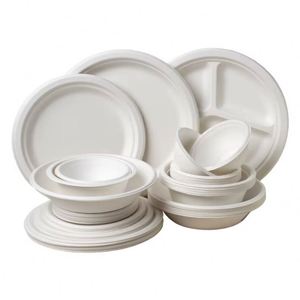 <b>Biodegradable</b> Compostable Eco-Friendly Paper Salad Box with Lid Healthy Food <b>Packaging</b> for Takeout & Picnic Use - Product Image 1