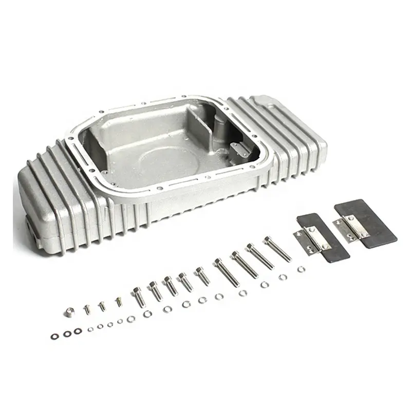 Universal Racing Car Engine Aluminum SR20 LS Oil Pan Drain Tank S13 S14 S15