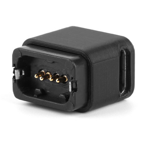 Adaptador de cargador de batería Antuke para Shimano 12-Speed Di2 105 Esc, conector de carga de batería estándar ABS negro - Product Image 3
