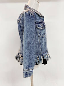 Envío Gratis, Chaquetas de Mezclilla para Niñas, Novedad 2020, Se Aceptan Personalizaciones, Chaquetas Cortas de Mezclilla - Product Image 5