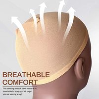 Bonnet de perruque transparent en nylon fin écologique pour accessoires de perruque en dentelle, usage commercial, équipement de salon pour femmes