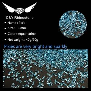 CY Diamant Cristal Décoration 3D <span class=keywords><strong>Manucure</strong></span> Décorations Ongles Strass Pixie Cristal pour DIY - Product Image 2