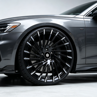 722Auto NB Jantes forgées personnalisées Noir brillant 19-22 pouces 5x120 5x130 pour Land Rover Range Rover Velar Autobiography