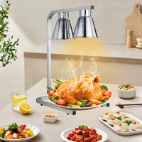 Luxuriöser Hochwertiger Edelstahl-Buffet-Wärmebehälter mit Energiesparfunktion A+++ für Restaurants & Hotels