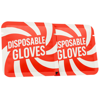 Gants transparents jetables avec emballage personnalisé pour les magasins de charcuterie, couper la viande, couper le fromage et trancher les aliments