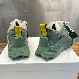 Zapatillas de diseñador ODSY 1000 con cordones, transpirables, de malla, para correr, con aumento de altura, cómodas, de cuero, con flechas decorativas - Product Image 6