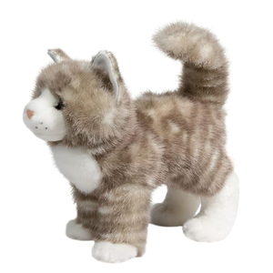 Peluche de <span class=keywords><strong>Gato</strong></span> Tabby Realista, Suave y Adorable, Juguete de Peluche Realista para Niños y Niñas, Regalo - Product Image 3
