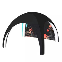 Tente géante gonflable à dôme d'air 8m X 5m chapiteau à pompe à air électrique pour événements, publicité, fêtes, promotions, kiosque portable