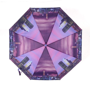 Stampa personalizzata Design unico Marauders Vintage Map ombrello da pioggia pieghevole parasole Sun 3 ombrello pieghevole per la pioggia - Product Image 5