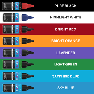 Pigmentos Orgánicos NECCIH, 14 Colores Básicos, Tinta Profesional para Maquillaje Permanente, Triple Negro Original para <span class=keywords><strong>Tatuajes</strong></span>, 30 ml - Product Image 3