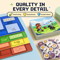 Cartes à collectionner en plastique personnalisées OEM, imprimées sur mesure, pour jeux de société amusants, avec boîte d'emballage rigide, marque Zhuoyou – Vente chaude