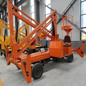 <span class=keywords><strong>20m</strong></span> <span class=keywords><strong>nacelle</strong></span> télescopique élévateur hydraulique télescopique électrique pour homme - Product Image 6