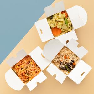 Bao bì sang trọng tùy chỉnh giấy trắng vuông bánh kraft giấy kẹo hộp <span class=keywords><strong>cupcake</strong></span> hộp bánh hộp với cửa sổ chấp nhận - Product Image 4