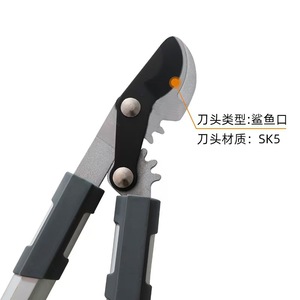 Tijeras de podar de acero al carbono de 20-30 mm para árboles frutales, diseño mariposa, color naranja - Product Image 2