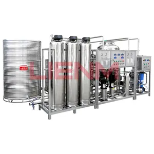 Automation RO Water Treatment Machine Equipment System Plant 500L Reverse Osmosis Pure Water Unit Water Treatment Machines