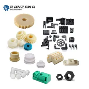 Özel CNC makineleri plastik parçalar OEM ABS/PEEK/POM/naylon/poliüretan plastik freze makinesi parçaları