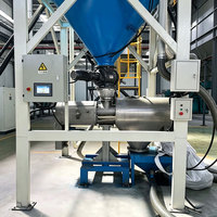 Tamis vibrant à ultrasons pour poudre de silicium polycristallin et monocristallin pour l'industrie photovoltaïque